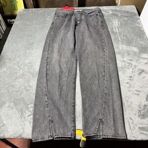Levis Womens 94 Baggy Cut and Sew Split Hem Jeans Size 27‎ City Boho